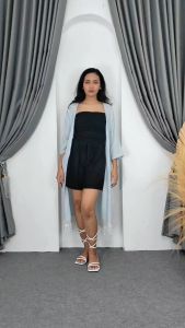 Yans outer renda bigsize panjang wanita hijab cardigan XXL