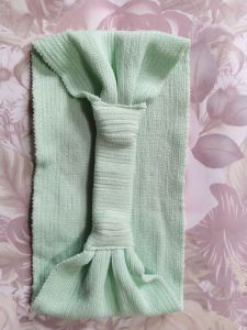 CIPUT PITA RAJUT / BANDANA PITA KARET TALI BELAKANG / DALEMAN HIJAB
