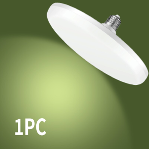 LED Bulb E27 Base Led Lamp Super Bright AC 220V 15W Indoor Lighting Flying Saucer Light 6500k Energy Saving Lamp Garage Light
