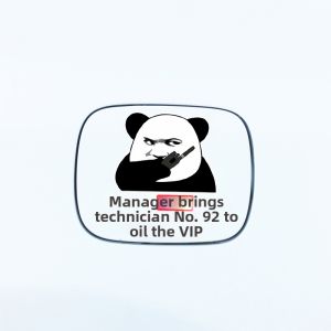 Designated Mechanic Number 92 Fun Car Sticker For Fuel Tank Cap