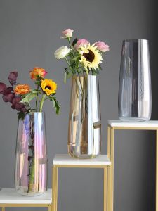 Lucky Bamboo Drunk Wood Floor Extra Large 2045 High Glass Vase Fancy Decoration Living Room Flower Arrangement Large Vase