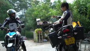 IIKKPP กระเป๋ามัดหลังกันน้ำ 40ลิตร กระเป๋าเดินทาง กระเป๋ามอเตอไซ motorcycle bag กระเป๋าท้ายรถ กระเป๋ากันน้ำ moto กระเป๋าติดมอเตอร์ไซค์ SP136