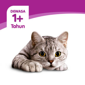 WHISKAS® Makanan Kucing Basah Pouch Multi Variant 80g - isi 7