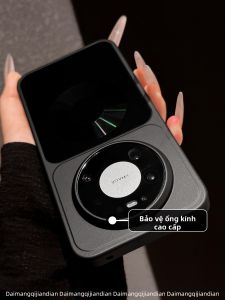 DAIMANG | Ốp Lưng Điện Thoại Đen Đêm Chất Lượng Cao Bề Mặt Nhám Có Từ