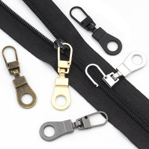 Zipper Pull Tab Pendant Accessories Clothing Bags Shoes Luggage Repair Detachable Backpack DIY Zipped Head Pendant