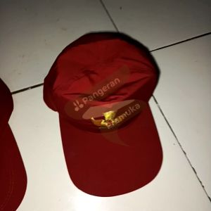 Topi Sd Bordir Bahan Bagus Famatex Premium