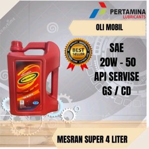 OLI MESRAN SUPER 4 LITER SAE 20W-50
