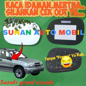 suzuki escudo kaca spion suzuki grand escudo 1.6 -2.0 tahun 2002 2003 2004 2005 2006 kaca saja