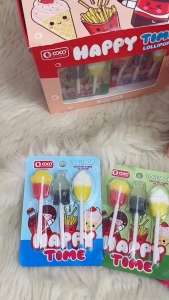 COCO Happy Time Lollipop 30 s |Cola/IceCream/Fries|Delicious To Share| Coco Cola Lollipop 30S Bottle 30L Lollipops Cotton Candy - Lazada