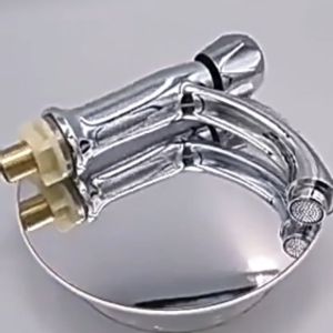 IGD || Stylish Stainless Steel Faucet Chrome Faucet for Kitchen Bathroom Faucet and Sink