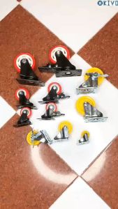 Bánh Xe Đẩy Hàng Chịu Tải 500kg Có Khóa Xoay 360 Độ - bánh xe Nhựa Cao Su Chịu Lực Tốt - Bánh Xe Xoay 360 Độ/ Bánh Xe nhựa Chịu Lực - Bánh Xe Ghế Xoay Kivo