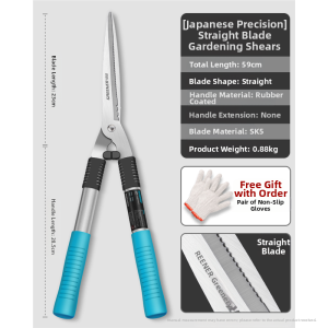 MONLEYTA | Branch Pruning Shears for Lawn and Hedge Maintenance