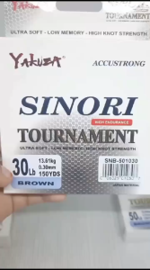 Senar Yakuza Sinori Tournament 150mm Japan Material anti kriting