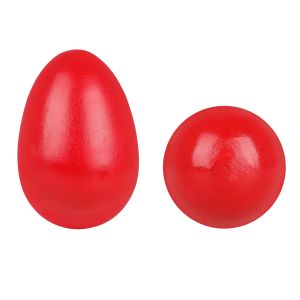 IRIN | 2 Chiếc Trứng Cát Bằng Gỗ Orff Nhịp Điệu Shakers Nhiều Màu Trẻ Em Đồ Chơi Âm Nhạc Giáo Dục Âm Nhạc Sớm Bộ Khởi Đầu Nhạc Cụ Gõ