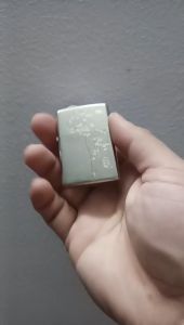 Zippo Windy Girl Design High-Quality Bạc Khối Steling - Made in USA