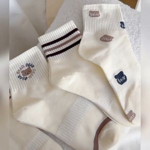 5/10 Pairs Set Socks: Stylish & Versatile Women's Socks