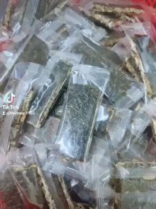Rong biển kẹp hạt dinh dưỡng mini - Bao Bì  - rong biển sấy kẹp ngũ cốc thơm ngon- tốt cho sức khỏe- đồ ăn vặt