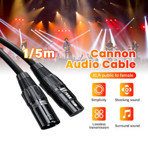 XLR Cable DMX Cable Audio Cord Wire Connector XLR 3-Pin Male to Female XLR Cable 1m/2m/3m/5m