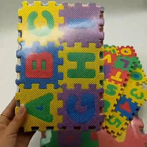 🔝 26 ABC and 9 Digital Mini EVA Foam Puzzle Mat Number Alphabet Floor For Kids Baby Jigsaw Playmat With Waterproof Education Toy Carpet Educational Children Toys Gift Play Playtime Crawl Rug Tiles Sale Learning Board Early Kid Adult Letter game Shape