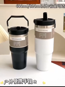 CucuLemon Tumbler Stainless steel Termos Air Portable Botol Minum kopi Bottles Vacuum Insulated