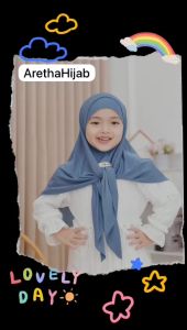 Jilbab Segitiga Anak Plus Iner By Aretha