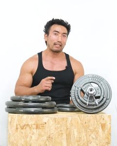 ชุดแผ่นน้ำหนัก 1.25 กิโล x 2 แผ่น (รูขนาด 2 นิ้ว) รุ่น OWP - เครื่องออกกำลังกาย แบรนด์ IVADE