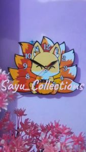 Jam Dinding Aesthetic Karakter Ekor 9