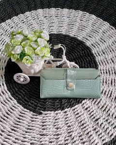 Jimshoney - BIG GENIE WALLET Dompet Lipat Panjang Motif Croco Wanita