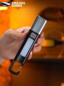 ไฟฉายแรงสูง ไฟฉาย Led สว่าง ไฟฉายกลางแจ้ง ชาร์จไฟ USB พกพาเดินป่า ส่องไกล สามารถซูมได้ ปรับได้3ระดับ กันน้ำ ขนาดเล็กสว่างแรงสูง