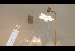 E27 2IN1หลอดไฟพัดลมติดเพดาน LED 150W-1หลอดได้3แสง ปรับระดับความสว่างได้ พัดลมมี4ระดับ ไฟใบพัด สามารถใช้ในที่บ้าน ห้องครัว ตลาดนัด ตั้งแผงลอย