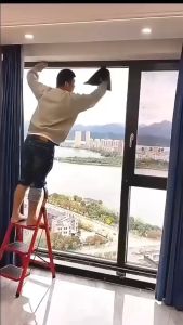Khăn lau kính chuyên dụng siêu thấm hút gấp 5 lần khăn lao kiếng ma thuật không để lại vết nước bóng mờ khăn lau kính thủy tinh sạch bong-CMARK