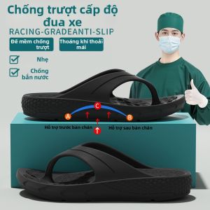 BUYANGSI | Dép quai hậu nam chống trượt chịu mài mòn hỗ trợ lòng bàn chân đế xuồng
