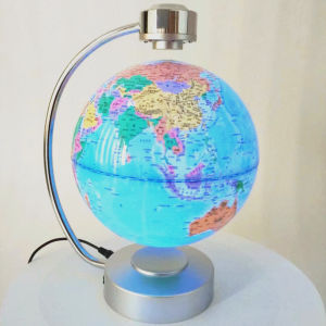ลูกโลกลอยแม่เหล็กขนาด8นิ้วของขวัญสำหรับขึ้นบ้านใหม่ไอเดียสร้างสรรค์ของตั้งโชว์โต๊ะทำงานในร่มของขวัญแปลกใหม่แบบเปิดสำหรับเปิดกิจการ