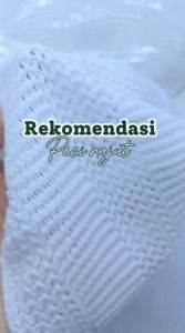Peci Rajut Polos 1 Pcs Muslim Songkok Kopiah Bahan Poli Rajut Adem Nyaman Ukuran All Size