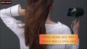 Máy sấy tóc 2 chiều Sấy nóng lạnh công suất 1000W thiết kế sang trọng hiện đại phục hồi hư tổn của tóc bảo hành 2 năm lỗi đổi mới trong 7 ngày đầu nhận sản phẩm