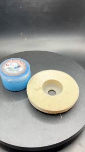 ครีมไขปลาวาฬขัดเงา ลบรอยขนแมวบนโลหะ ผสมผงขัดนำเข้าจากญี่ปุ่นขัดเงาได้ภายในขั้นตอนเดียว +ล้อขนแกะ 4”ใช้กับเครื่องเจียร ครีมขัดเงาโลหะ ครีมขัดเงา - Lazada