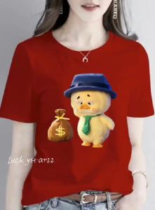 KAOS ATASAN UPSET DUCK /COTTON COMBED WANITA