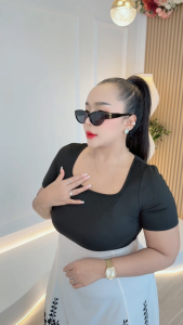 สร้อยคอแฟชั่นโซ่บางจี้หัวใจ สไตล์เกาหลี