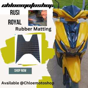 Rusi Royal/scratch proof made of pure and heavy rubber easy to install and high quality
