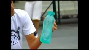 DUONET 900ml Eco Water Bottle BPA Free Plastic Botol Air Sports Portable Large Capacity Water Bottle