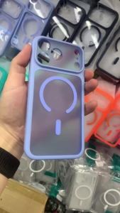 szhaiyu | Luxury Matte Transparent Magnetic Phone Case For iPhone 18 17 Pro Max 18 Pro 17 Pro Shockproof Anti-drop Protect Back Cover