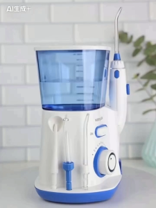 Cordless 800ML Water Flosser Rechargeable Waterproof Tooth Cleaner for Deep Teeth & Gum Cleaning