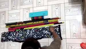 Fishing Bag Fishing Rod Bag Waterproof Hard Case Foldable Fishing Umbrella Bag