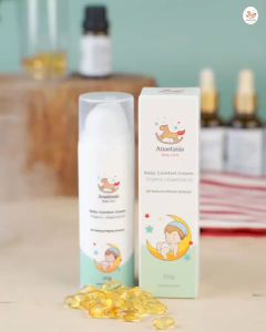 Anastasia Baby Comfort Cream For Delicate Skin Soothing Calming Softening Hydrating Lightweight Natural Essential Oils 50g