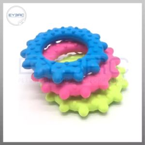 Rubber Chewing Spiky Ring Design for Pet - Durable Pet Chew Toy for Dogs and Cats