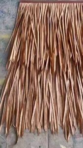 คาหญ้า หลังคา เทียม 0.5 เมตร 50 ชม ม้วน พลาสติก ไม่หน่วงไฟ สําหรับตกแต่งร้าน คาเฟ โรงแรม กลางแจ้ง