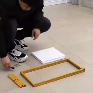 Double deck flower shelf living room floor type plant display shelf decoration shelf flower shelf