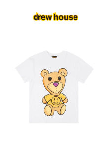 Theodore Bear Patterned Round Neck Short Sleeve T-Shirt