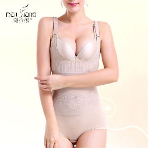 ZEEMIN  Xia Shaping One Piece ผู้หญิงหลังคลอดบางเอวรัดตัวชุดชั้นในรัดหน้าท้องแถวหัวเข็มขัดชุดกระชับสัดส่วนที่สะดวกจัดส่งหนึ่งชิ้น
