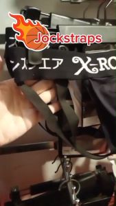 ไม่ระบุบชื่อสินค้า กางเกงในชาย รุ่น Jockstaps 4 เส้น ผ้า Spandex ขนาดฟรีไชล์ 29-35 นิ้ว